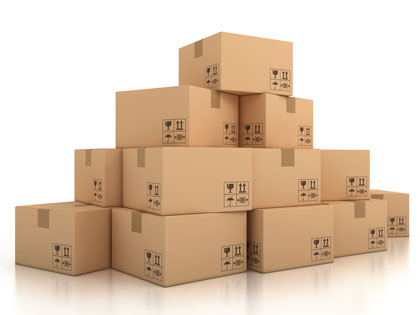 Moving boxes and packing supplies from Leduc Moving & Storage