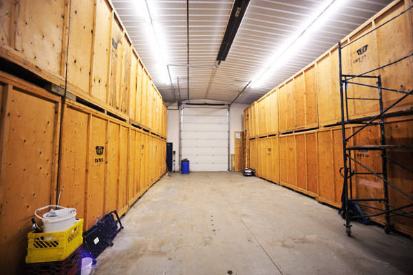 Clean and Organized Storage Facility