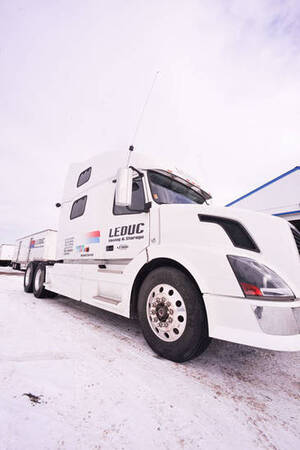 Leduc Moving Truck